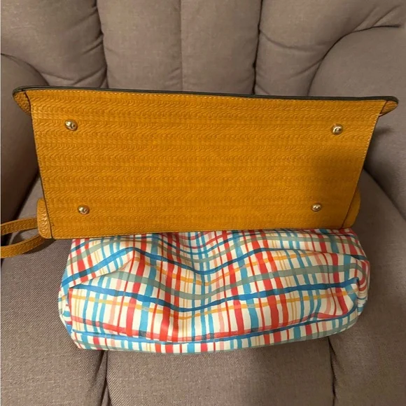 🦋Cato butterfly cutout clear bag faux leather with bonus bag inside NWT - Picture 5 of 5